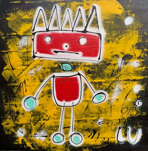 N4V1S di Luc Villard, Pittura in vendita su Singulart