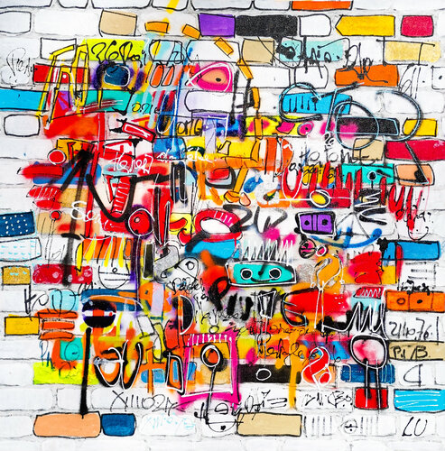 Urban Chess di Luc Villard, Opera su carta in vendita su Singulart