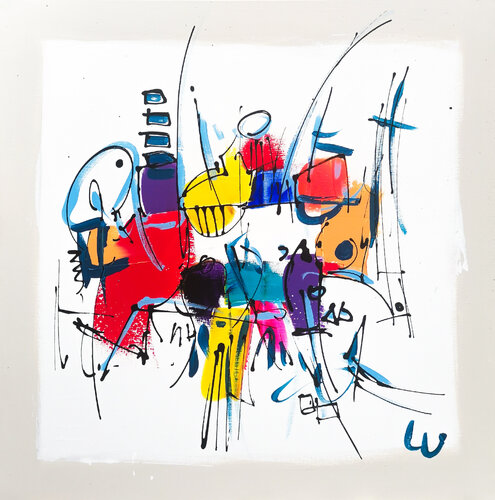 Anjea di Luc Villard, Pittura in vendita su Singulart