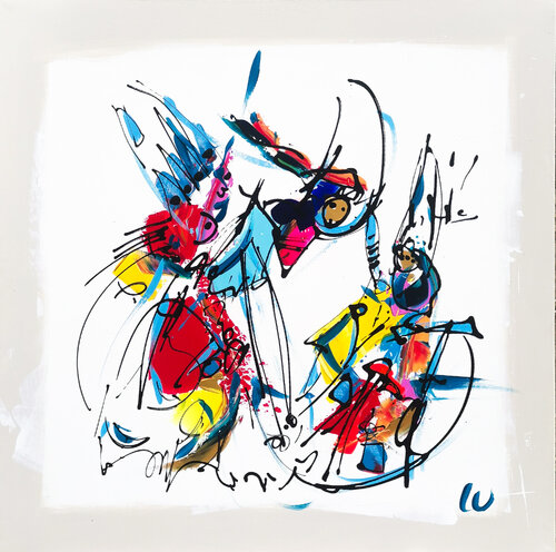 Hathor di Luc Villard, Pittura in vendita su Singulart