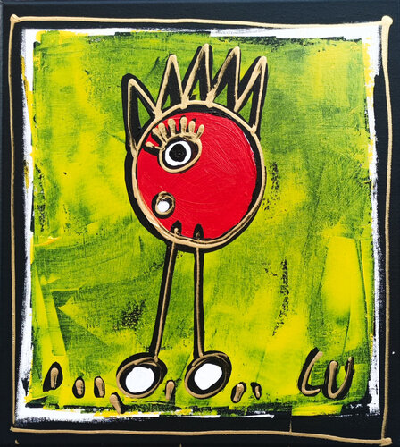 Zeppelin von Luc Villard, Malerei kaufen auf Singulart