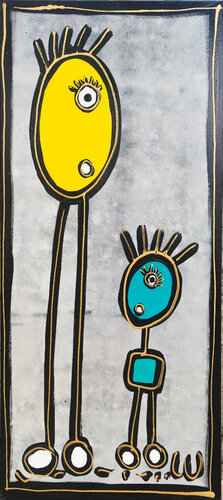 Zapostrophe von Luc Villard, Malerei kaufen auf Singulart