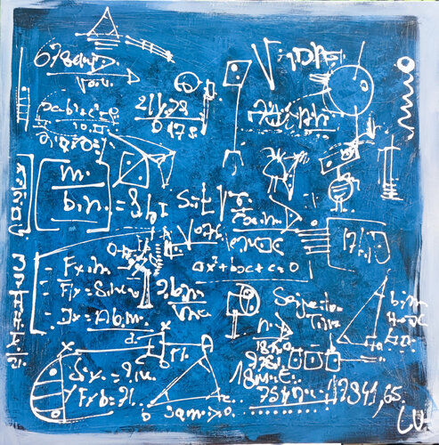 Symphony N°7 In A von Luc Villard, Malerei kaufen auf Singulart