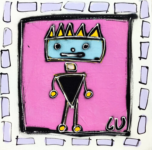 B9 by Luc Villard, 회화 for Sale on Singulart