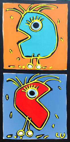 Mischief von Luc Villard, Malerei kaufen auf Singulart