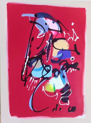 Quadra by Luc Villard, Painting for Sale on Singulart