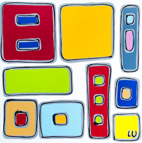 Calculate van Luc Villard, Schilderij te koop op Singulart