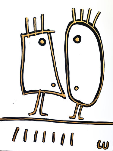 Zlight van Luc Villard, Schilderij te koop op Singulart