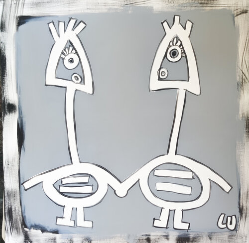 A l'unissons de Luc Villard, Pintura a la venta en Singulart