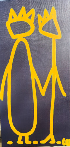 Where We Stand de Luc Villard, Pintura a la venta en Singulart