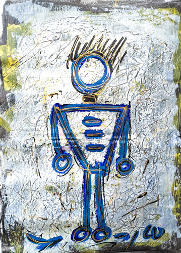 Anatomy of Presence by Luc Villard, 회화 for Sale on Singulart