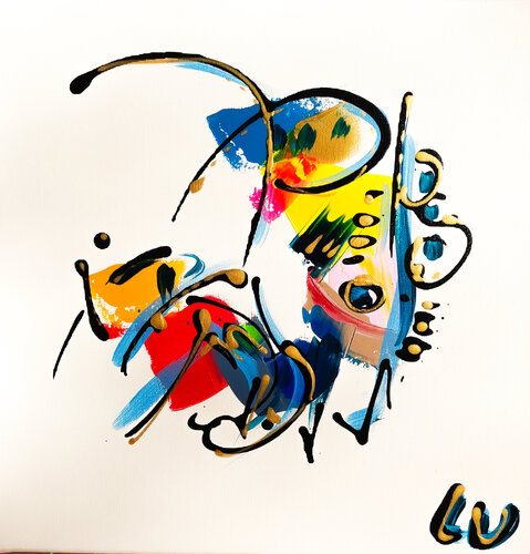 Kappa Andromedae by Luc Villard, 회화 for Sale on Singulart