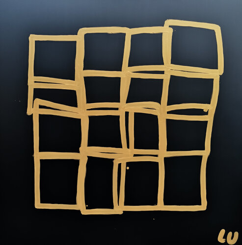 Noir majesté von Luc Villard, Malerei kaufen auf Singulart