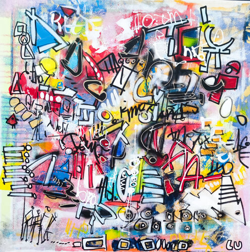 Big bang von Luc Villard, Malerei kaufen auf Singulart