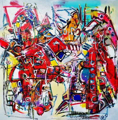 Passion di Luc Villard, Pittura in vendita su Singulart