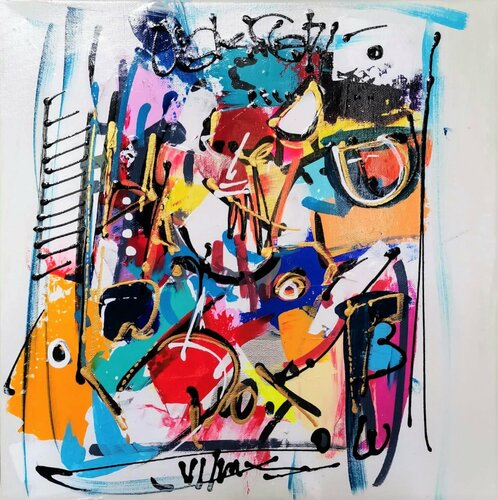 Alhéna van Luc Villard, Schilderij te koop op Singulart