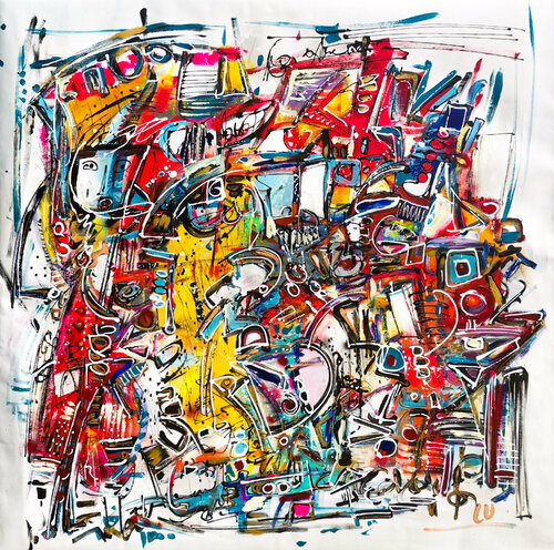 Onirisme van Luc Villard, Schilderij te koop op Singulart