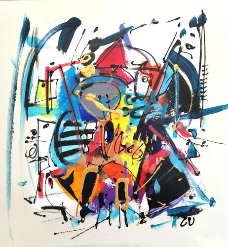 Deneb van Luc Villard, Schilderij te koop op Singulart