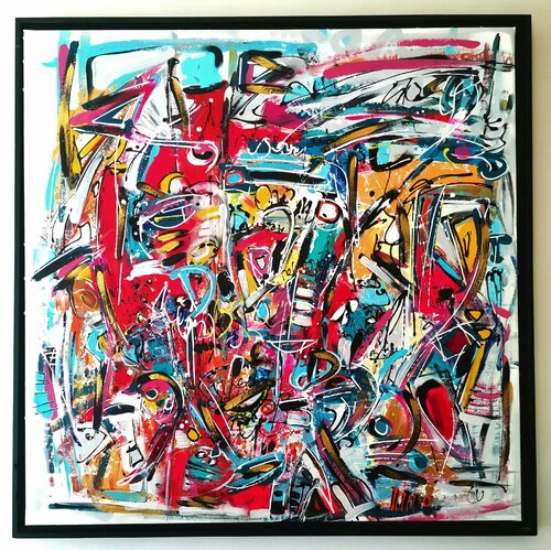 Victoire van Luc Villard, Schilderij te koop op Singulart