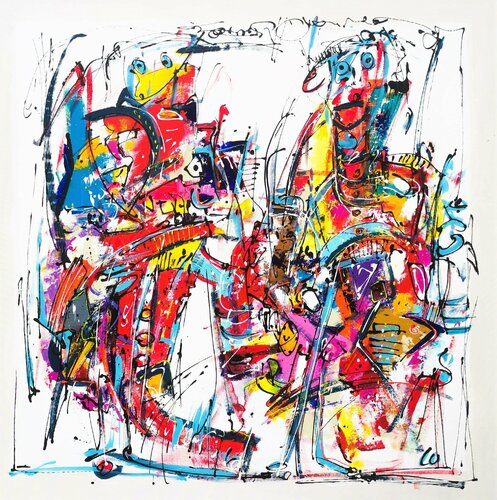 Samouraï von Luc Villard, Malerei kaufen auf Singulart