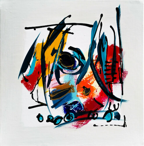 Almach A di Luc Villard, Pittura in vendita su Singulart