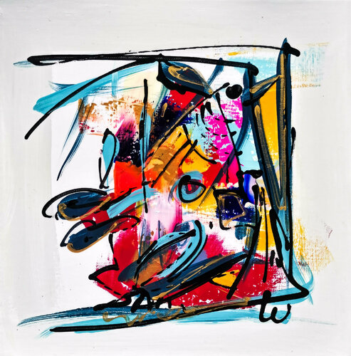 Miaplacidus di Luc Villard, Pittura in vendita su Singulart