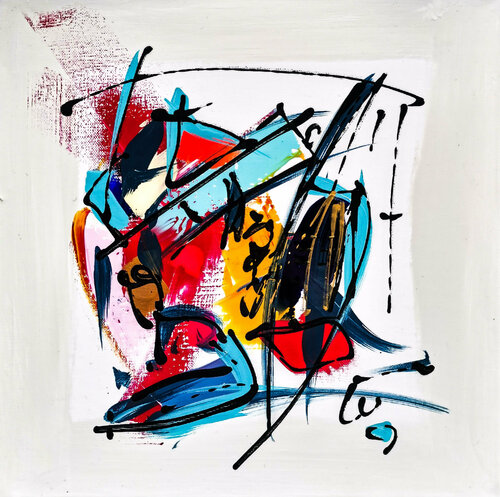 Nunki di Luc Villard, Pittura in vendita su Singulart