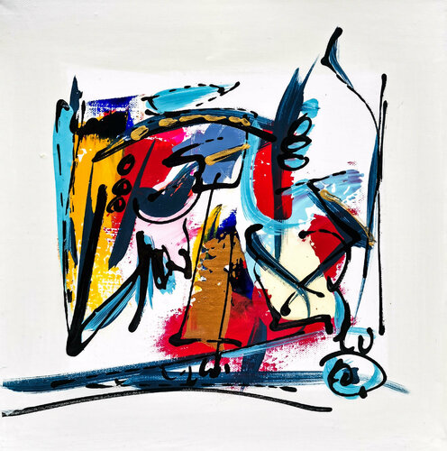 Wei di Luc Villard, Pittura in vendita su Singulart