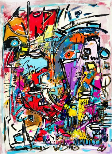 Big van Luc Villard, Schilderij te koop op Singulart