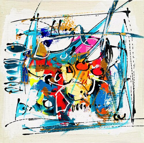 Alnitak van Luc Villard, Schilderij te koop op Singulart