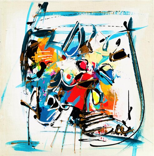 Alpha Persei van Luc Villard, Schilderij te koop op Singulart
