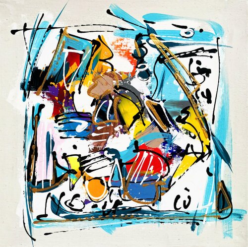 Suhail van Luc Villard, Schilderij te koop op Singulart