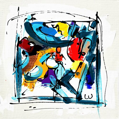 Delta Velorum van Luc Villard, Schilderij te koop op Singulart