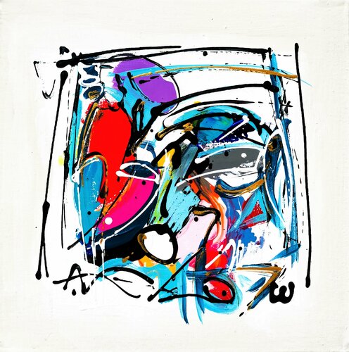 Menkent van Luc Villard, Schilderij te koop op Singulart