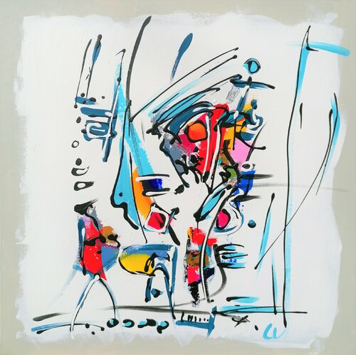 Thétys par Luc Villard, Peinture en vente sur Singulart
