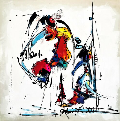 Odysée par Luc Villard, Peinture en vente sur Singulart