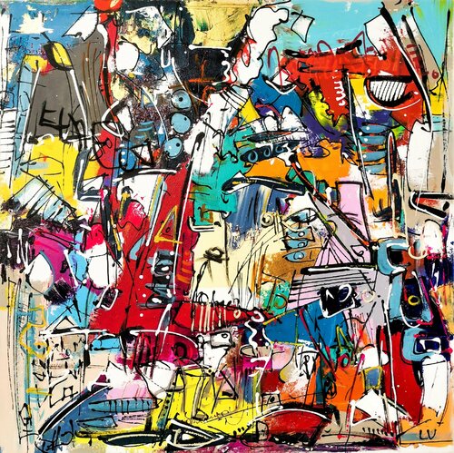 Prélude en C Majeur par Luc Villard, Peinture en vente sur Singulart