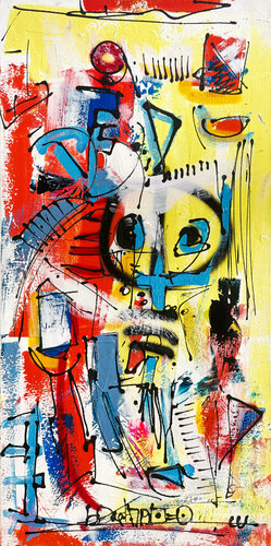 Alchimie par Luc Villard, Peinture en vente sur Singulart
