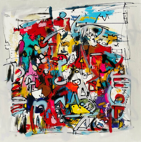 Enigma par Luc Villard, Peinture en vente sur Singulart