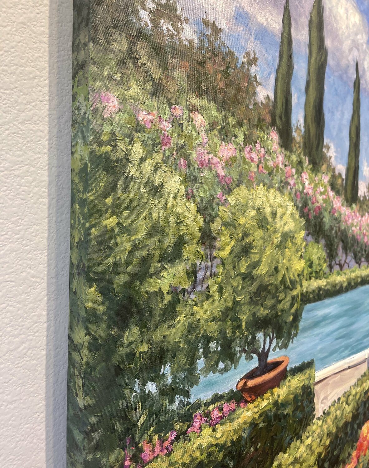 Bellisimo Giardino by Kristen Olson Stone (2021) : Painting