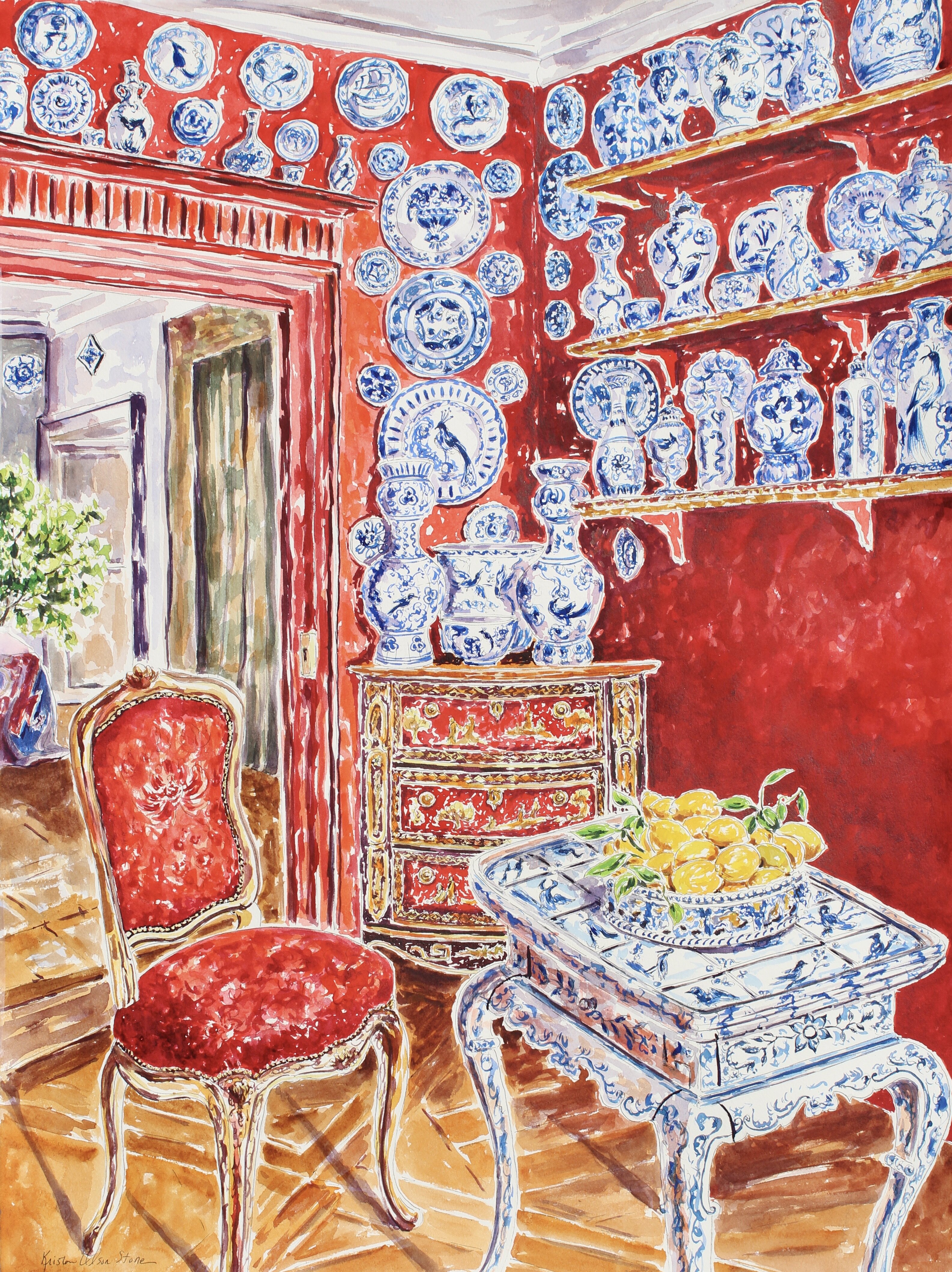 Tema Chinoiserie Pinturas