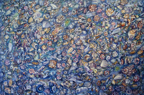 Tide Pool IV Kristen Olson Stone