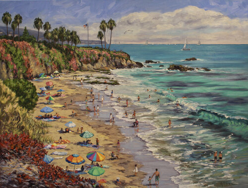 Laguna Breeze van Kristen Olson Stone, Schilderij te koop op Singulart
