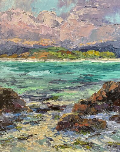 Kailua Cove van Kristen Olson Stone, Schilderij te koop op Singulart
