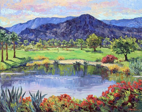 Indian Wells van Kristen Olson Stone, Schilderij te koop op Singulart