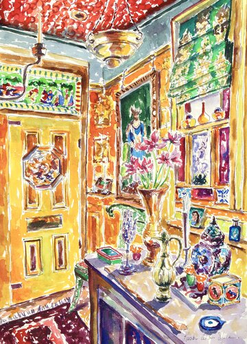 London Flat van Kristen Olson Stone, Schilderij te koop op Singulart