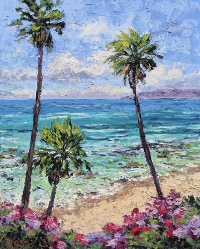 Laguna Summer Vibes van Kristen Olson Stone, Schilderij te koop op Singulart