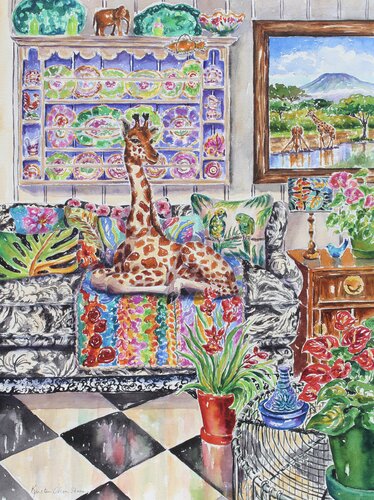 My Favorite Room van Kristen Olson Stone, Schilderij te koop op Singulart
