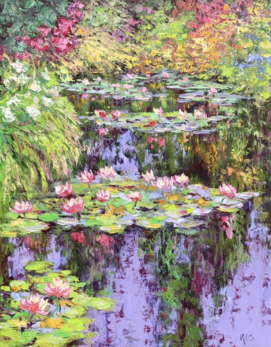Peaceful Feeling di Kristen Olson Stone, Pittura in vendita su Singulart