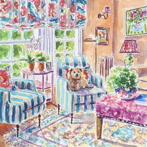Rover's Retreat by Kristen Olson Stone, 絵画 for Sale on Singulart